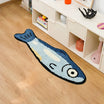 Emotional Support Fish Rug